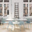 Chaise d'appoint empilable pour salle à manger d'extérieur-1854385741