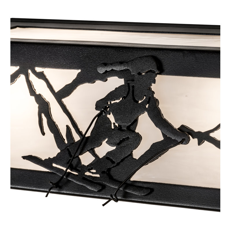 Barre d’éclairage de salle de bain 8 lumières Alpine