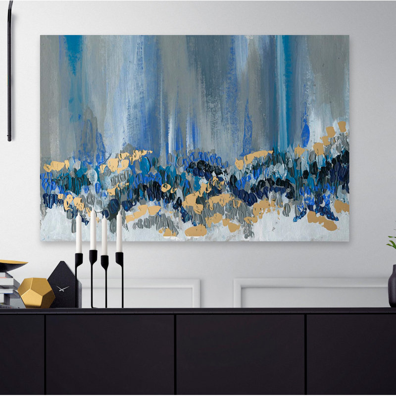 1 Piece Wrapped Canvas Painting, 101cm H x 152cm W