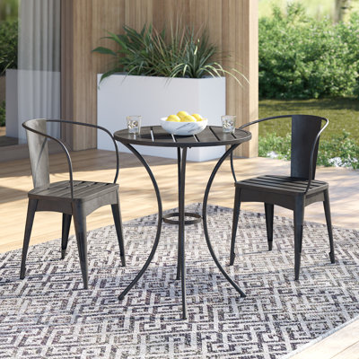 Sonay Round 2 - Person Outdoor Dining Set