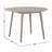 Meili Willow 4-Person 42" Round Solid Wood Dining Set-99481835