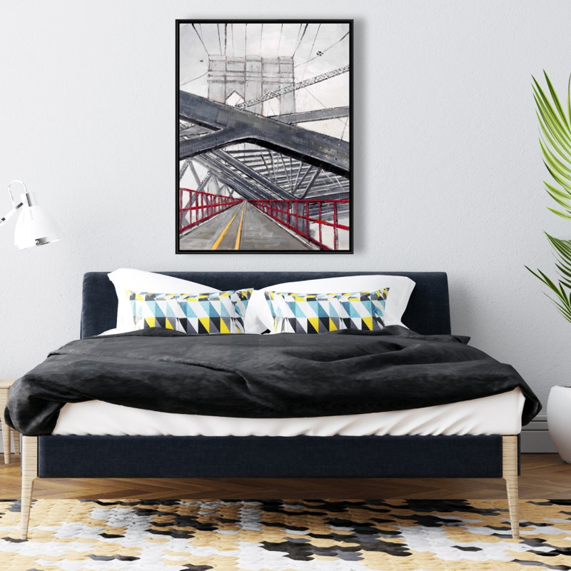 Under The Brooklyn Bridge, reproduction sur toile