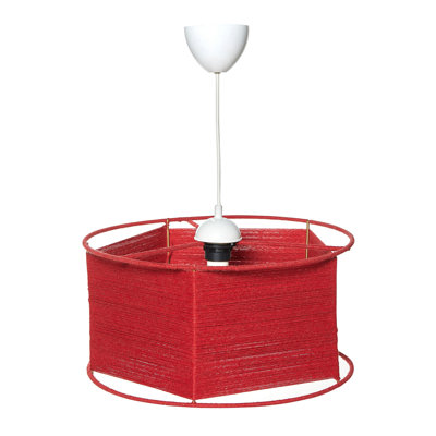 Luminaire suspendu tambour 1 lumière