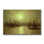 "nightfall down the thames, 1880" par john atkinson grimshaw, reproduction de photo sur toile tendue