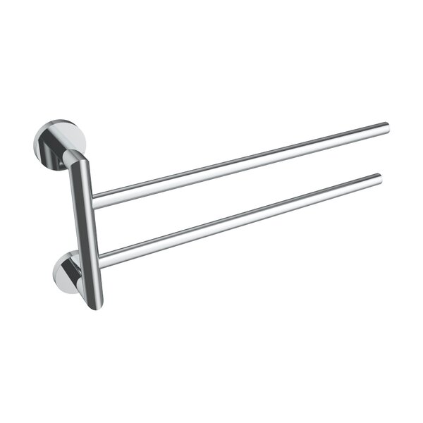 Volkano 16.3'' 2 - Bar Wall Towel Bar & Reviews | Wayfair