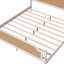 Structure de lit de style traditionnel, aucun sommier requis-2143886303-2143886300