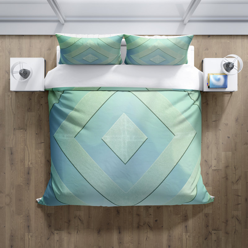 Polyester Duvet Cover, Twin Duvet Cover + 1 Standard Sham