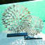 Sculpture Cosmos - Nickel-735217007