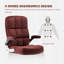 Fauteuil de direction en velours Mauitsby-1347298221