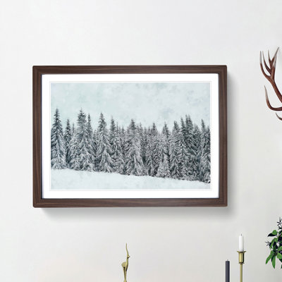 Points of the Trees - Framed Print