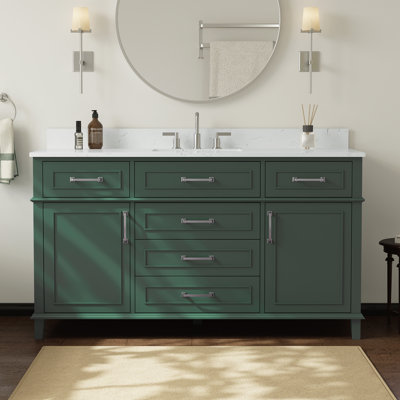 Ensemble de meuble-lavabo simple 60 po Abramowitz