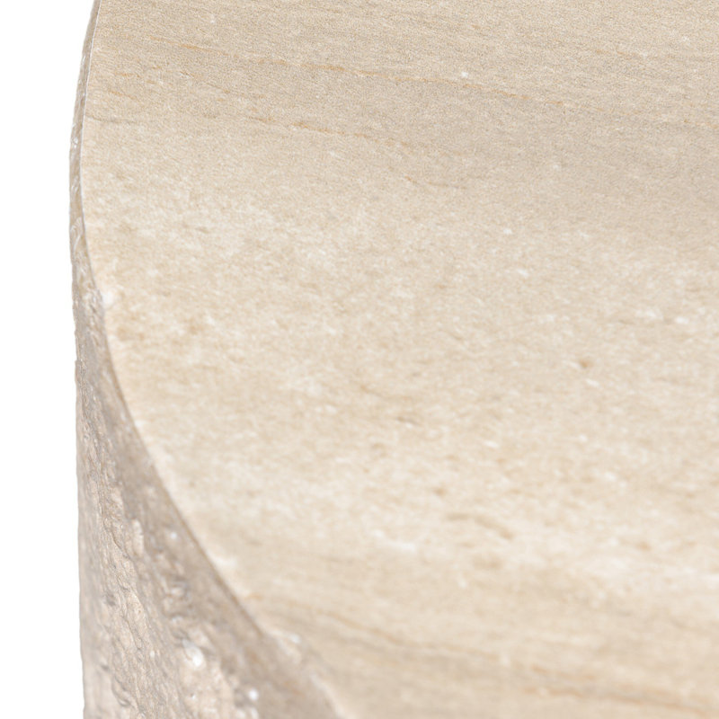 Ettis Outdoor Round Side Table