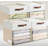 13 X 13 Inch Collapsible Storage Box With Clear Window And Handles (Pack Of 4)-636100125