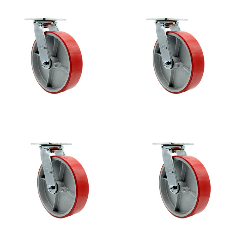 Poly sur roulettes en fonte