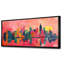 Rose rose gratte-ciel de New York - décoration murale New York-411394385-422164034