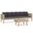 2 Piece Lounge Chair with Cushions-449018891-449018888