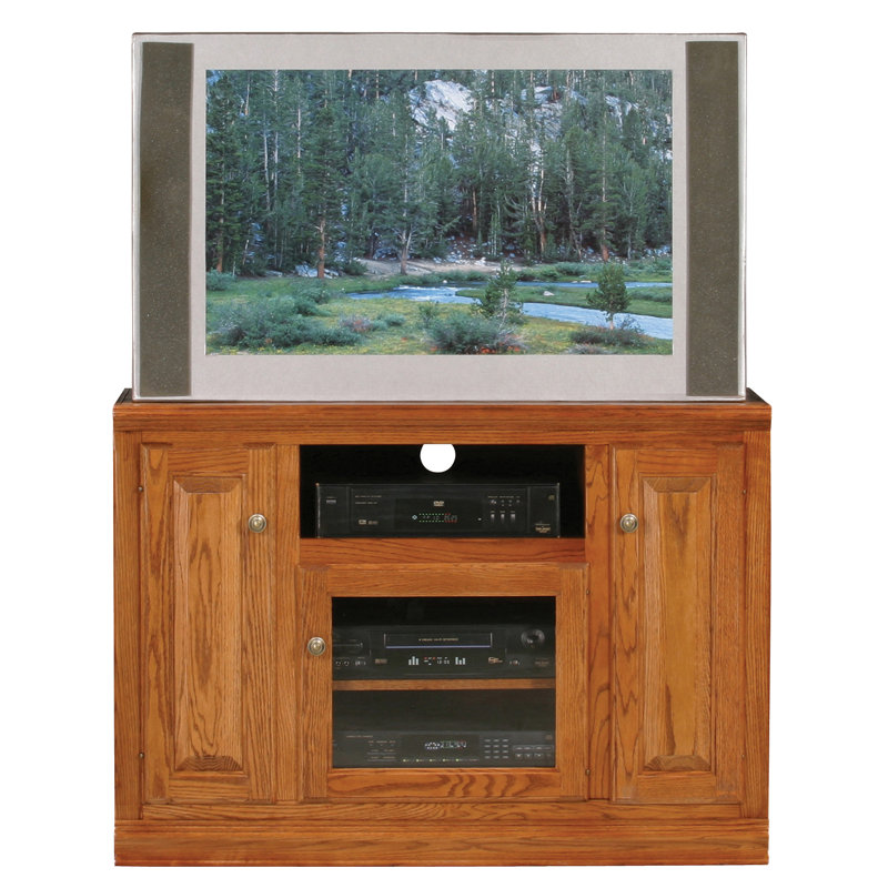 Lapierre Unfinished TV Stand for TVs up to 50", Concord Cherry