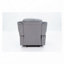 Fauteuil inclinable manuel en velours-318146528