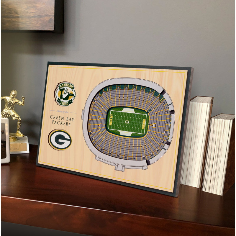 Affichage de bureau nfl 3d stadiumviews, Green Bay Packers