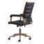Ensemble de table ronde intérieure / extérieure en métal 24 po avec 4 chaises à dossier vertical à lattes Scotia-438628416