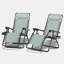 Chaises longues d'extérieur inclinables, réglables et pliables avec porte-gobelet Zero Gravity Chairs-1504885993