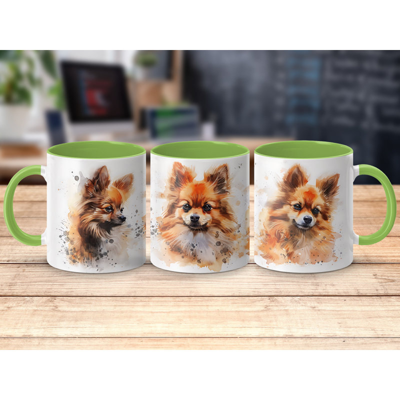 Mug, Light Green, 2