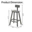 Tabouret de bar 28,74 po Pelemon-1072220214