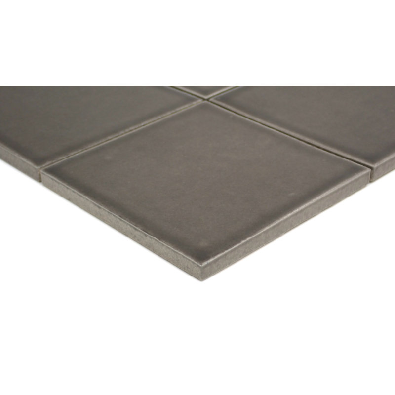 Kaze Black 12 in. x 16 in. Matte Ceramic Wall Tile (12.77 sq. ft./Case), Taupe