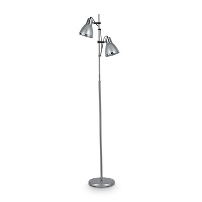 Powley 62.99'' Chrome Tree Floor Lamp
