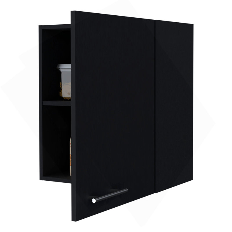 Armoire murale 1 porte Wenge