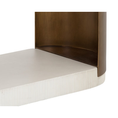Console Cavette - Blanc