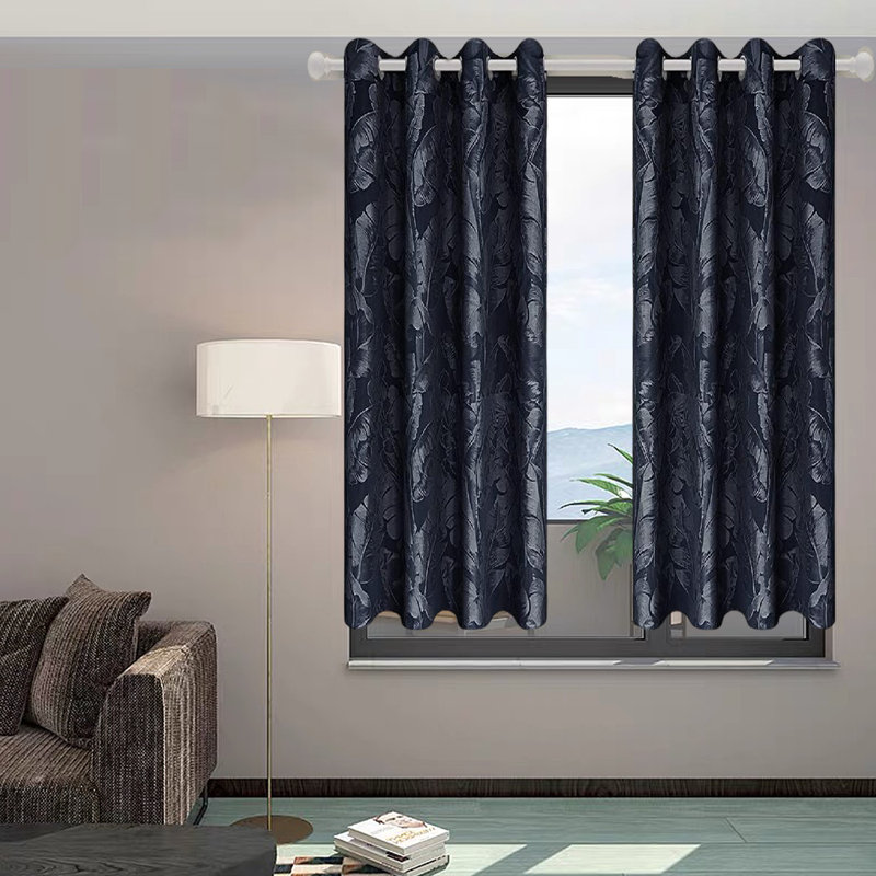 Polyester Sliding Panel Pair, Navy, 52" W x 84" L