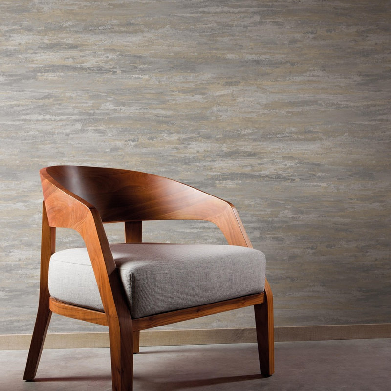 Rouleau de papier peint horizontal Arcadia, Gris