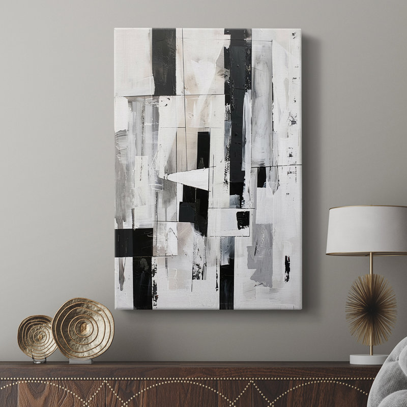 ABSTRACT Series XXV III - Gallery Cavas sur mesure, H 36 po x l 24 po