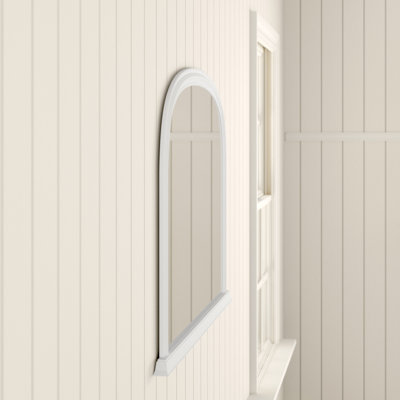 Lynn Arched Overmantle Mirror