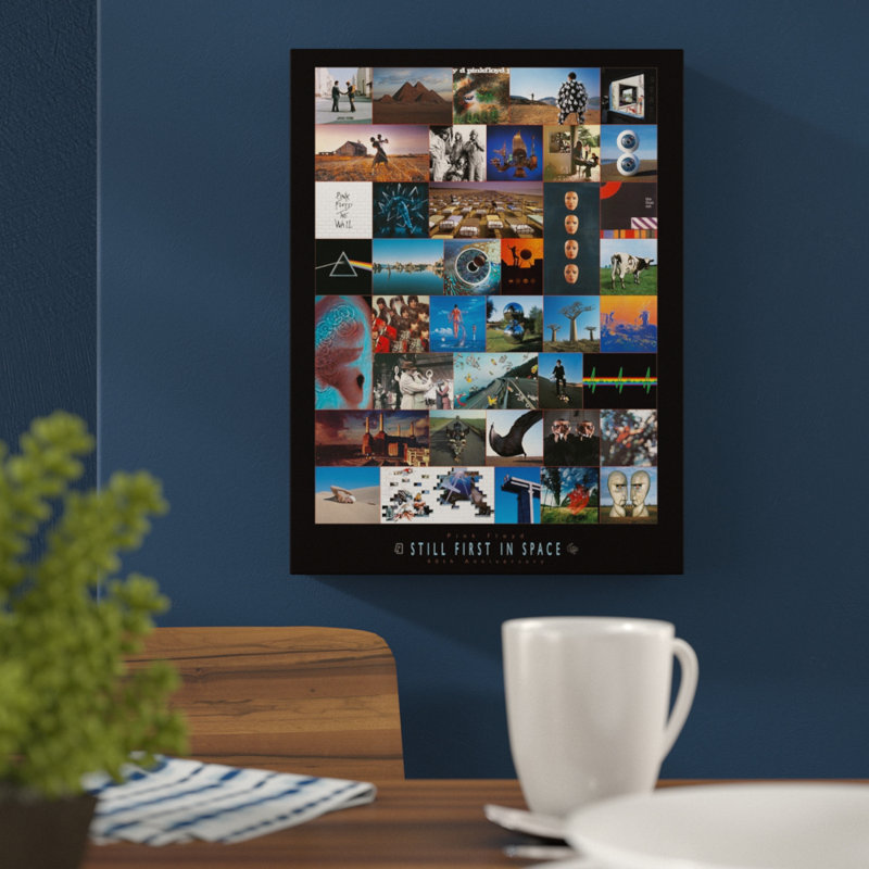 No Frame Memorabilia on Canvas, 80cm H x 60cm W x 3.8cm D