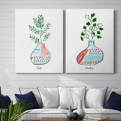 Herb Garden Persil - ensemble de 2 reproductions d'art