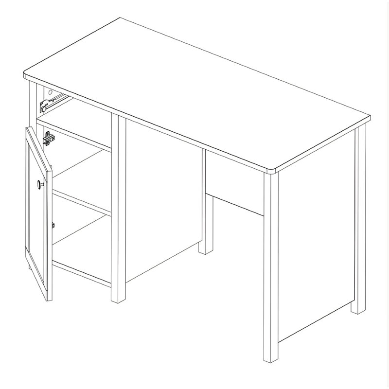 Herlufsholm 110cm Computer Desk