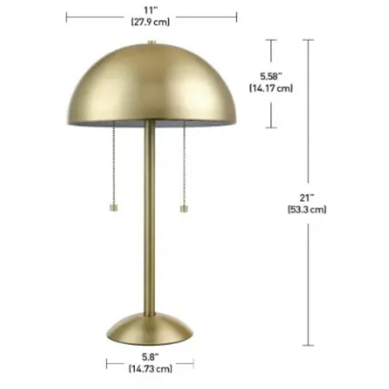 Matte Brass Desk Lamp