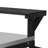 53.3" Outdoor Kitchen Island With Raised Shelf, Solid Wood Storage Cabinet With Stainless Steel Top, Outdoor Rolling Grill Cart With Internal Storage Rack, Adjustable Shelf, Spice Rack-836068173