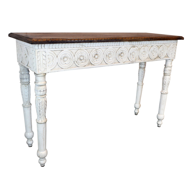Console en bois massif 48 po Losoya