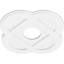 Médaillon de plafond contemporain en PVC de qualité architecturale 22 po x P 6 po x P 8 3/4 po x P 1 po-36078138