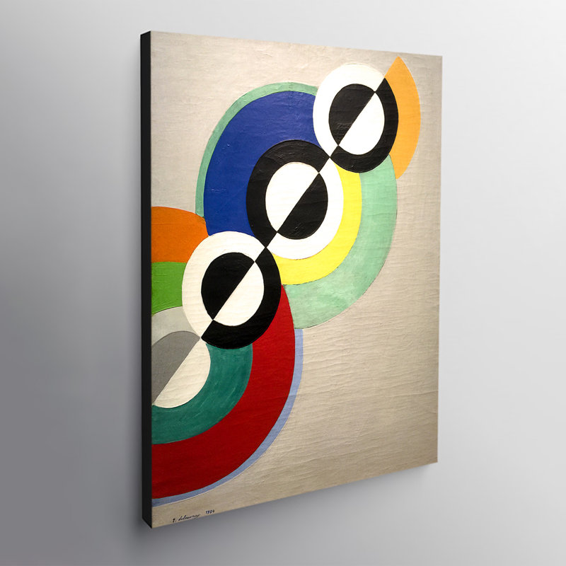 Rythmes by Robert Delaunay - Wrapped Canvas Print, 61"H x 41"W