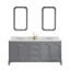 Ensemble de meuble-lavabo double 72 po Bernardo-514417659-514417660