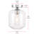 Drinkard Glass Flush Mount-1575327209-1575327208