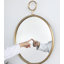 Miroir rond en fer-758383314