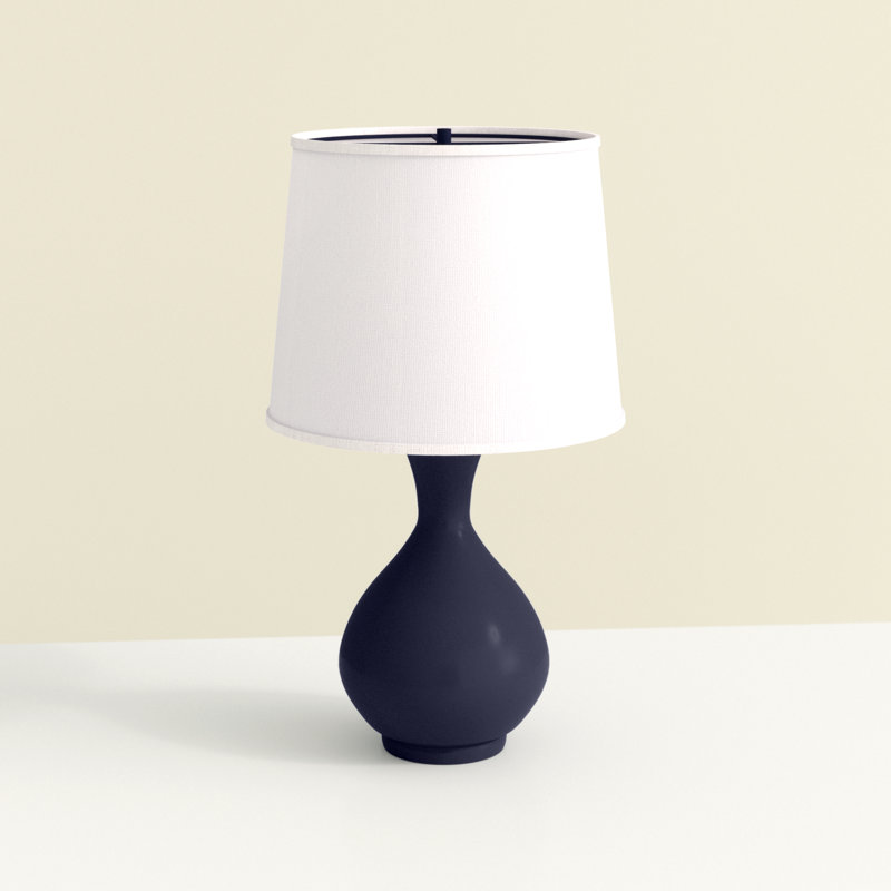 Lampe de table 23 po Babitz, bleu