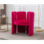 Chaise d'appoint en velours Dal-753388295