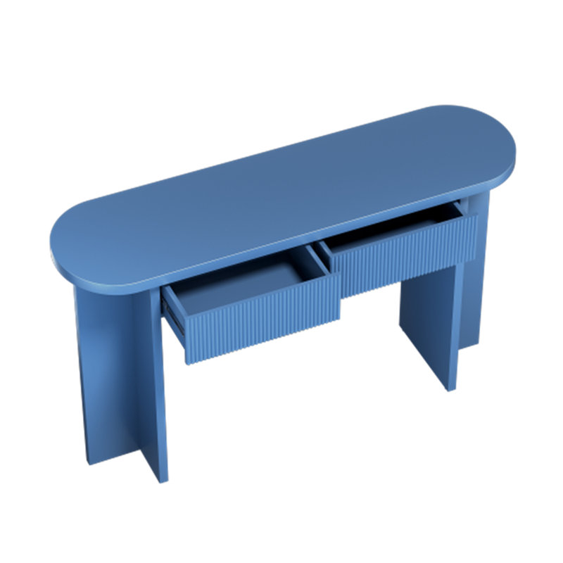 Console avec 2 tiroirs, Blue