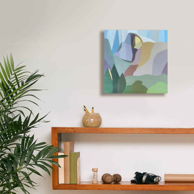 Toile épique «Half Dome» par Melba Browne, 12 po x 12 po